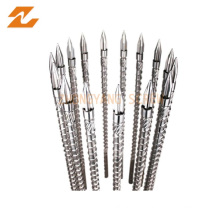 PE PP PET blow molding injection screw barrel parts